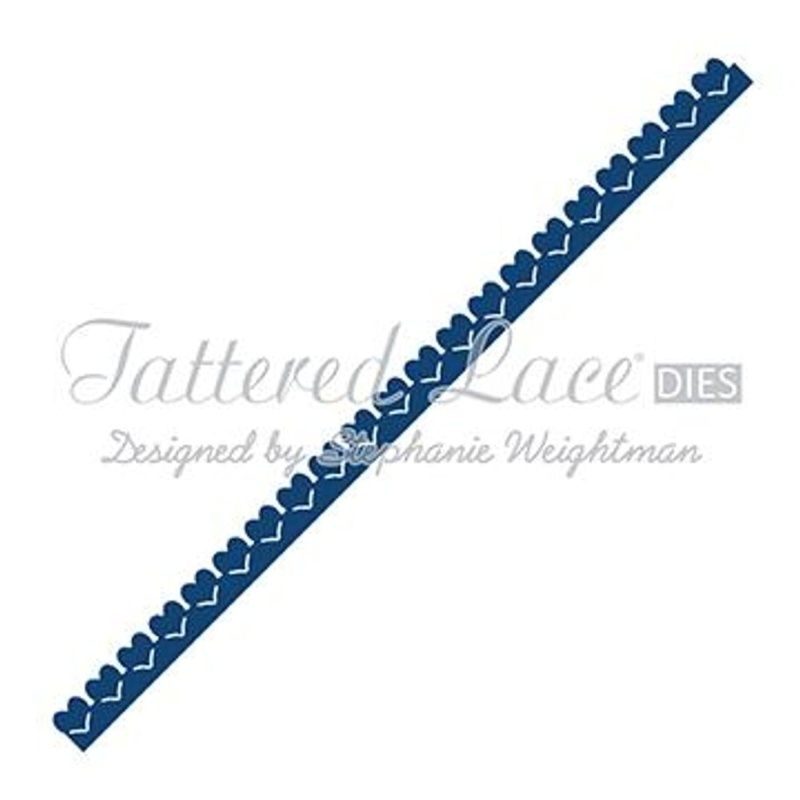 Tattered Lace Die - Heart Border