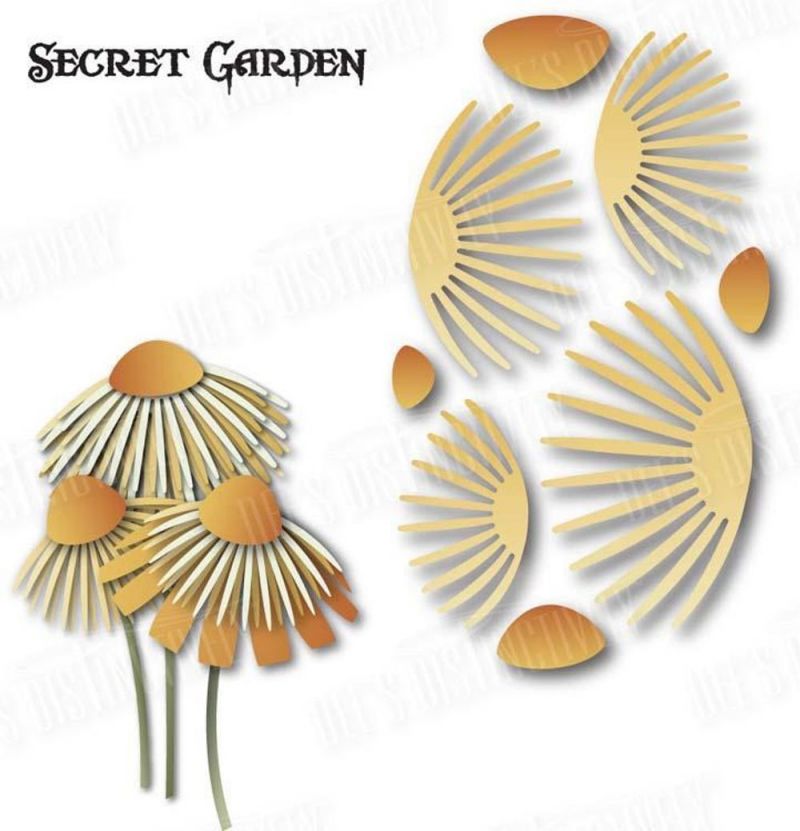 Dee's Distinctively Dies - Secret Garden Flower 1