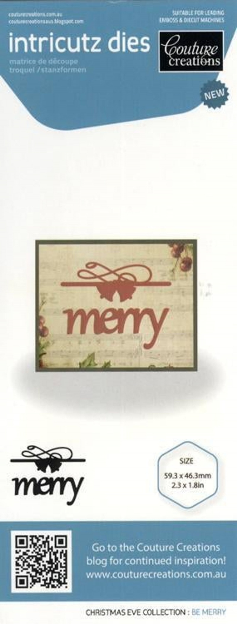 Cutting Dies - Be Merry - Christmas Eve Collection