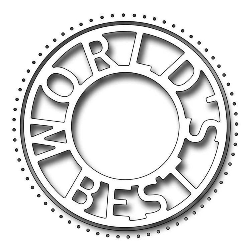 Frantic Stamper Precision Die - World's Best Circle & Frame