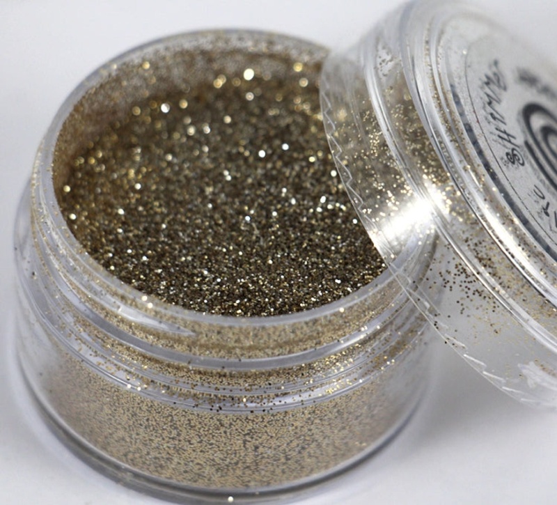 Cosmic Shimmer Brilliant Sparkle Embossing Powder White Gold