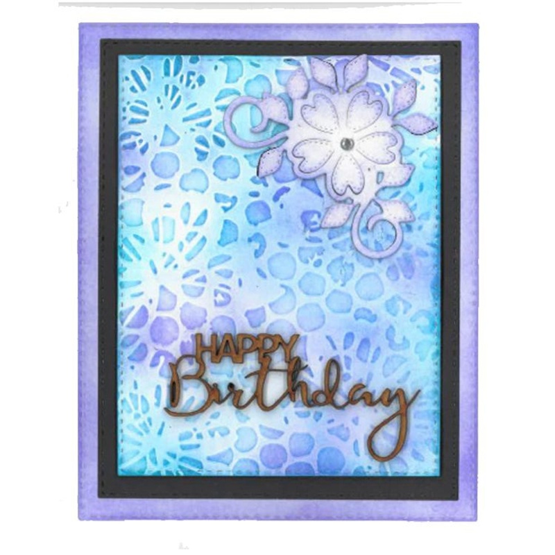 Creative Expressions 5 X 7 Embossing Folder Bubble Butterfly