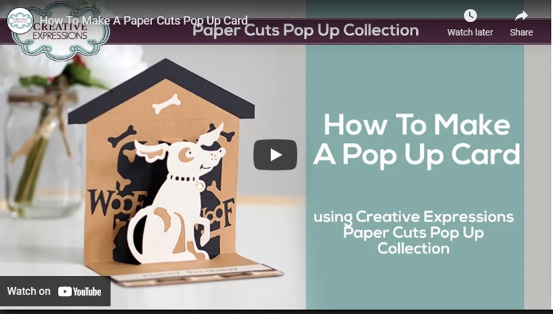 Paper Cuts Pop Up Bells Are Ringing Craft Die