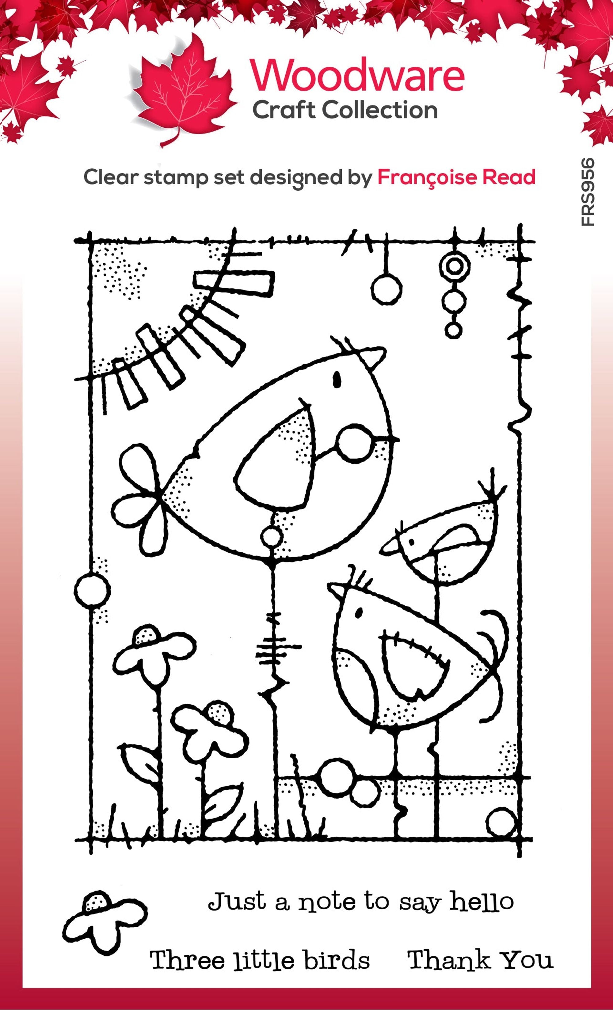 Woodware Craft - Clear Stamp - Little Bee