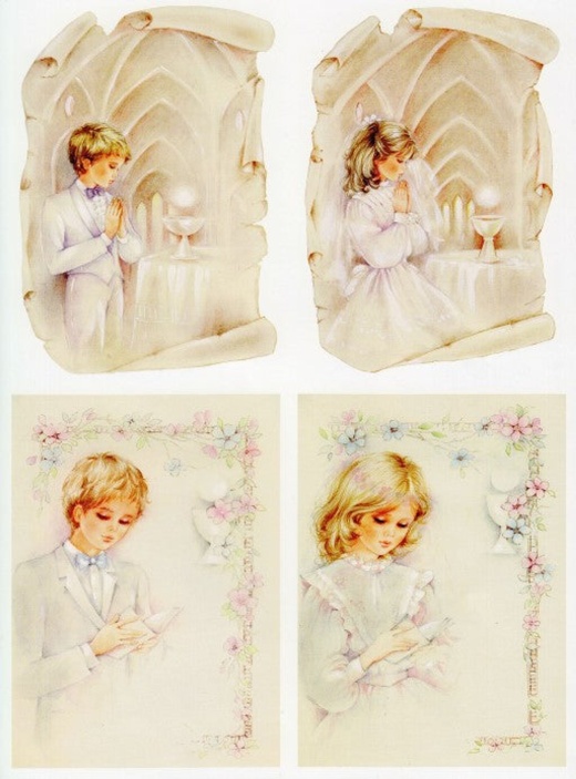 3D Precut Communion / Children Praying Craft Kit