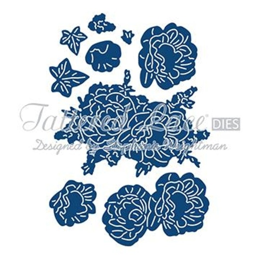 Tattered Lace Die - Charisma Peony With Cd-Rom