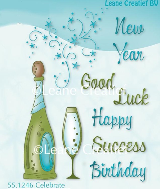 Lecreadesign Clear Stamp Celebrates