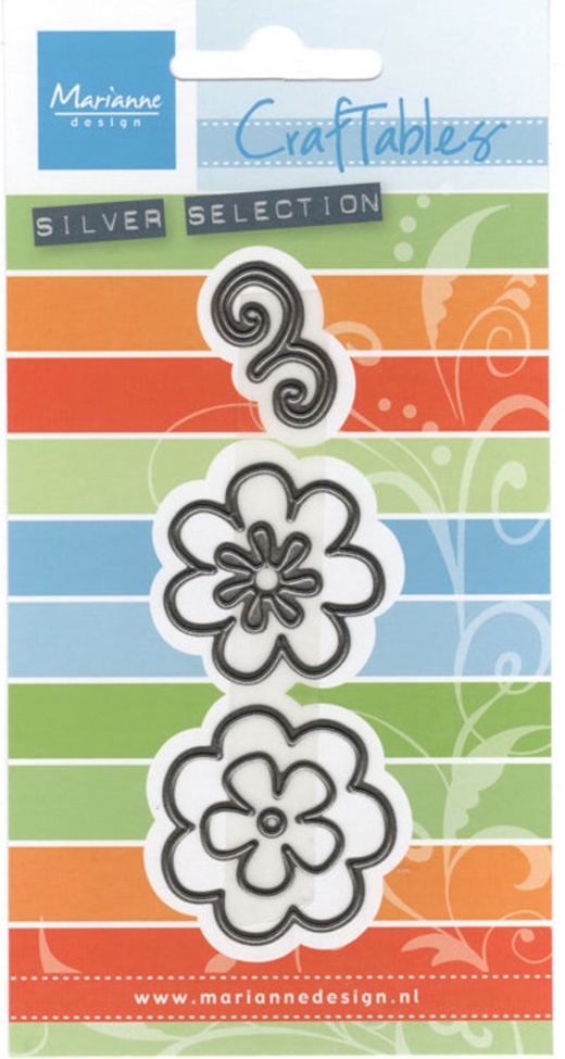 Marianne Design Craftables Dies - Flower Set: Fancy