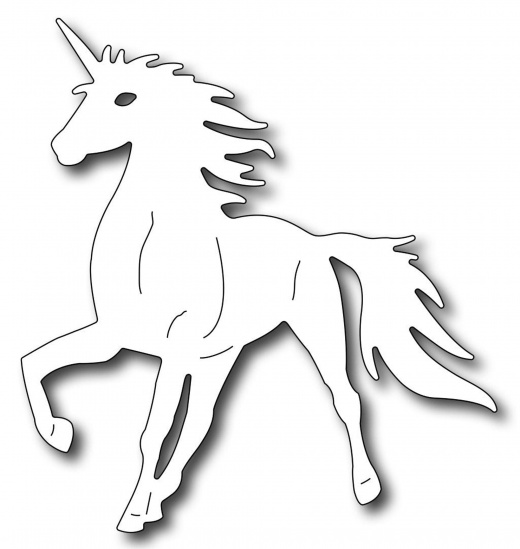Frantic Stamper Precision Die - Large Unicorn