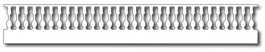 Frantic Stamper Precision Die - Bridge Railing