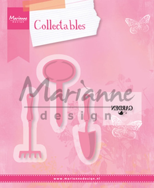 Marianne Design Collectable Dies/Stamp Set - Garden