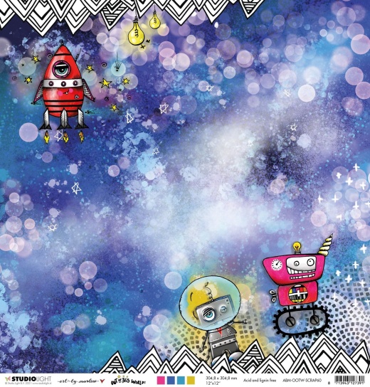ABM Scrap Out Of This World 304X304mm Nr.60 Scrap Paper