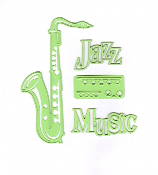 Lea'bilitie Saxophone, Cut And Embossing Die