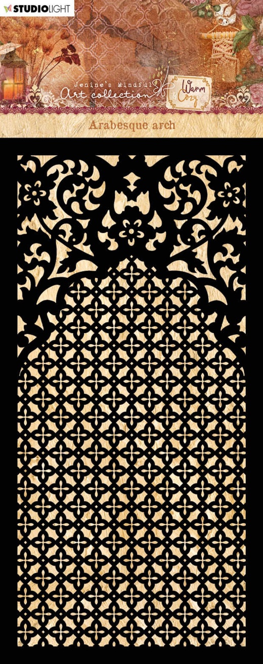 JMA Mask Arabesque Arch Warm & Cozy 105X210x1mm 1 Pc Nr.57