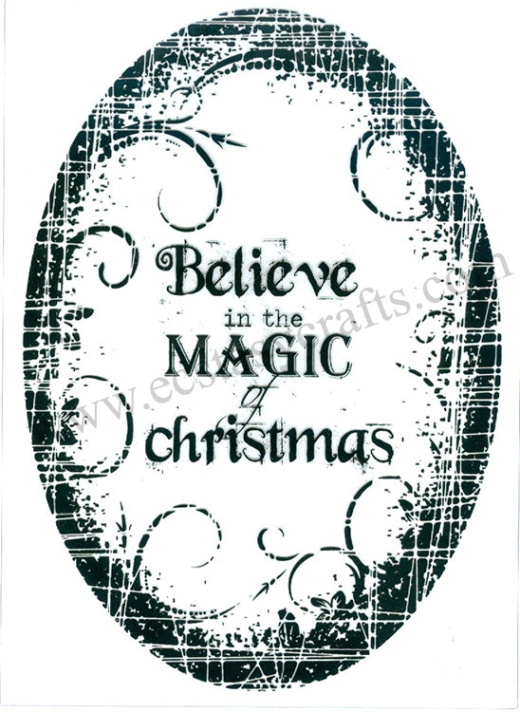 Stamp - Believe In The Magic Christmas