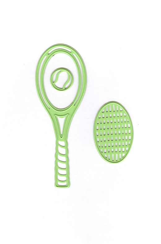 Lea'bilitie Tennis Racket, Cut And Embossing Die