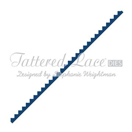 Tattered Lace Die - Small Zig Zag Border