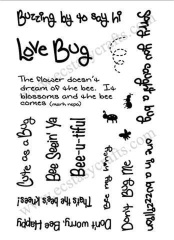 Pink Ink Designs A5 Clear Stamp Set - Bee-utiful - 20383375