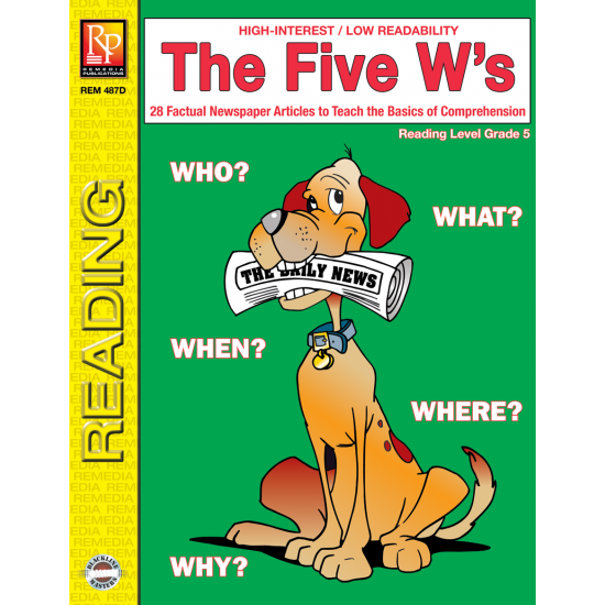 The Five W's (Reading Level 5)
