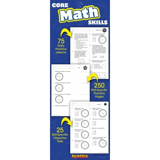 Core Math Skills Program (2 Binders & 1 Resource Cd)