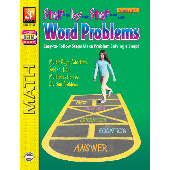 Step-By-Step Word Problems (Gr. 3-4)