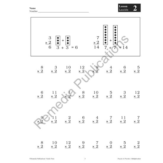 Puzzles & Practice: Multiplication (Factors 1-12)