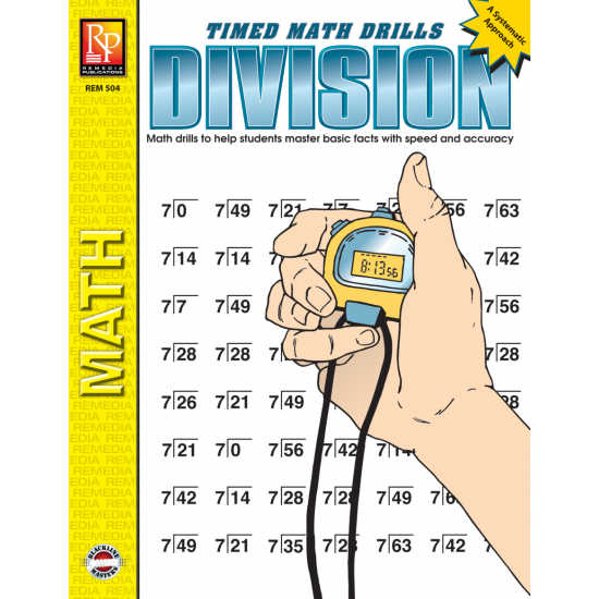 Timed Math Drills: Division