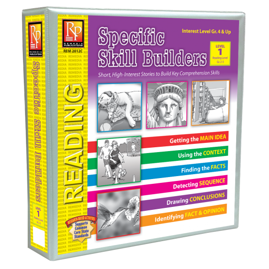 Specific Skill Builders: Level 1 (Binder & Resource Downloads)