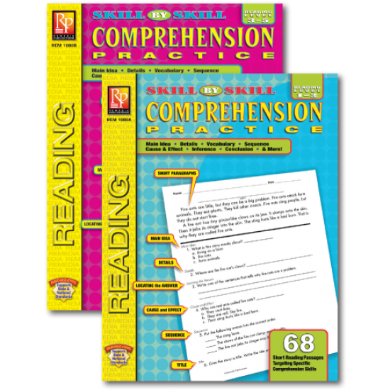 Skill-By-Skill Comprehension Practice (2-Book Set)