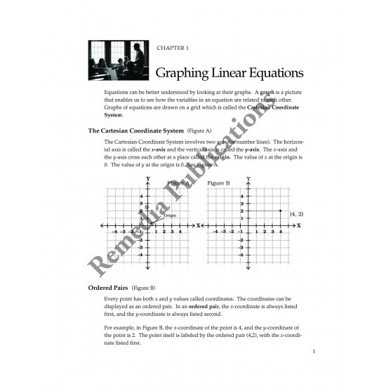 Algebra Book 2: Straight Forward Math Series (Large Edition)