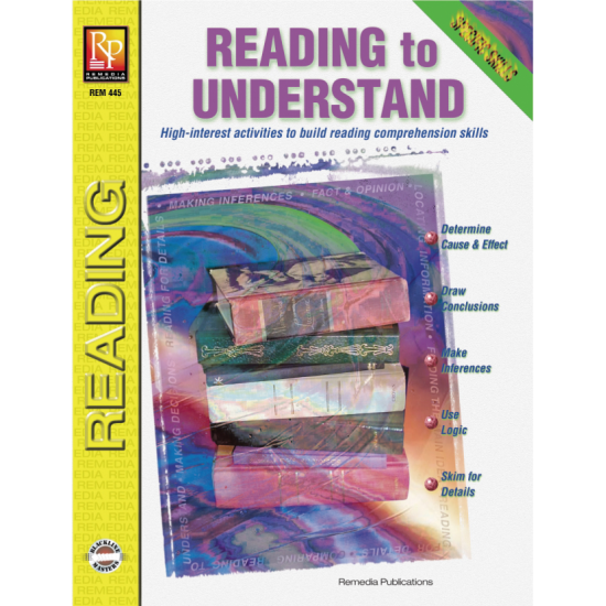 Specific Skills Series: Reading To Understand