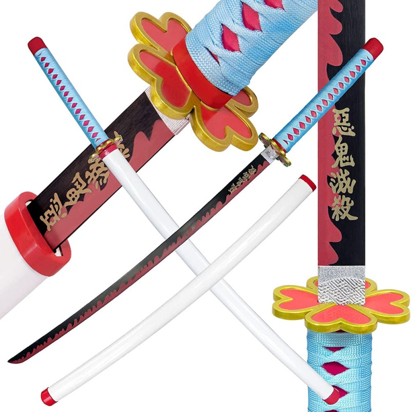 Demon Mitsuri Kanroji Slayer Anime Sword Steel Blade