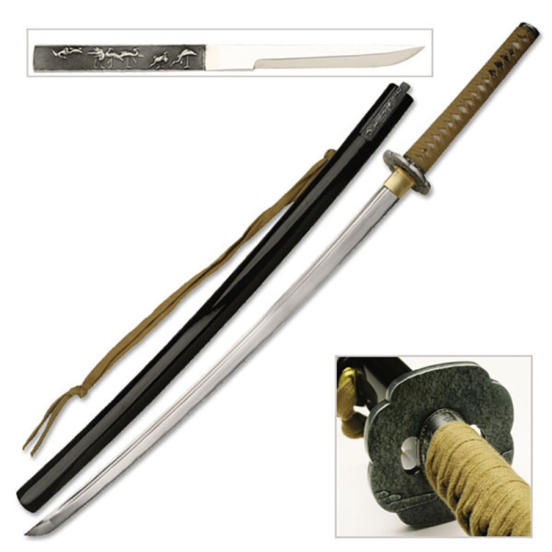 Hand Forged Samurai Katana Sword Blood Grove Blade