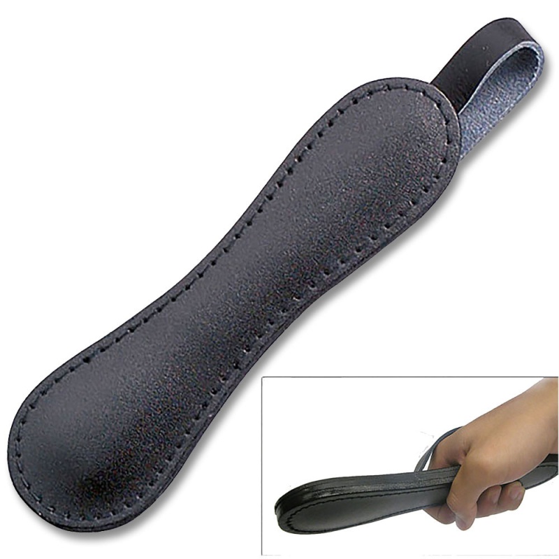 Hand Made Black Jack 10 Inches Leather Slapper