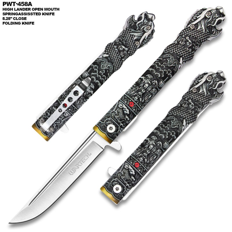 3Rd Gen Highlander Macleod Style Spring Assisted Knife