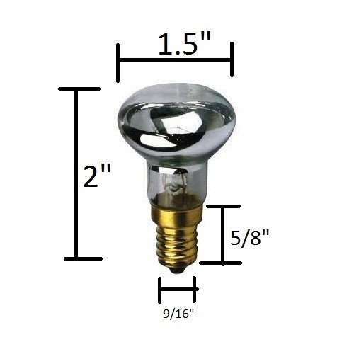 EDM - R39 E17 Replacement Light Bulb Motion Lamp 30W Reflector Type