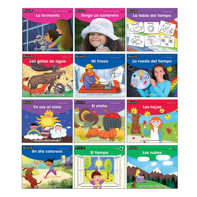 Weather Theme Set Spanish Early Rising Readers