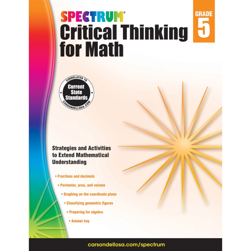 Critical Thinking For Math Wb Gr 5