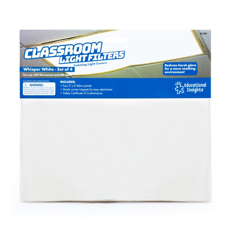 Classroom Mood Filters 4/Set Whisper White