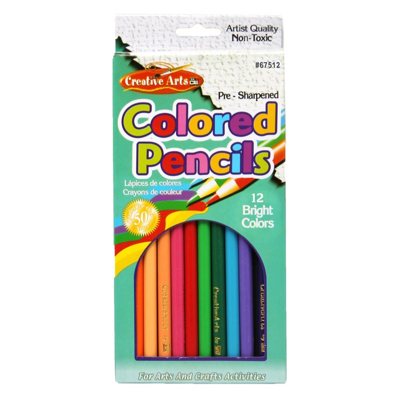 Presharpened 7In Colored Pencils