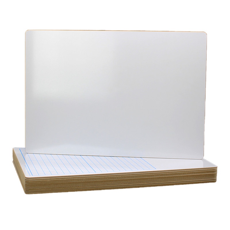 12Pk 1/2In Graph & Blank Dry Erase Boards Class Pack 11 X 16