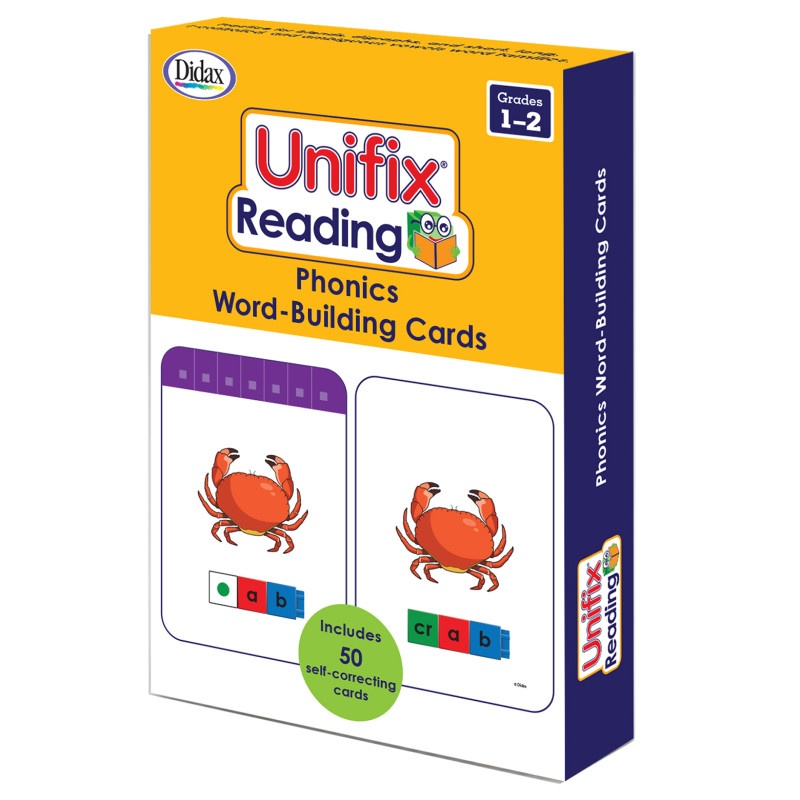 Unifix Word Building Cards Gr 1-2