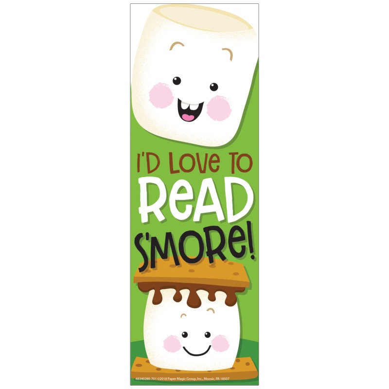 Marshmallow Bookmarks Scented