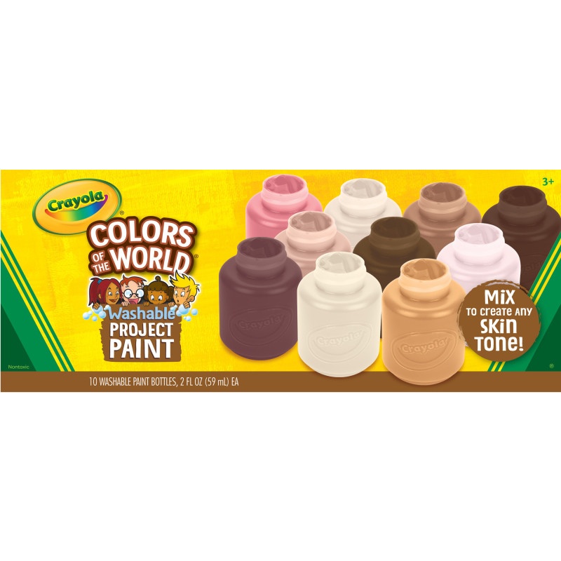 Project Paint 2Oz 10Ct Colors Of The World