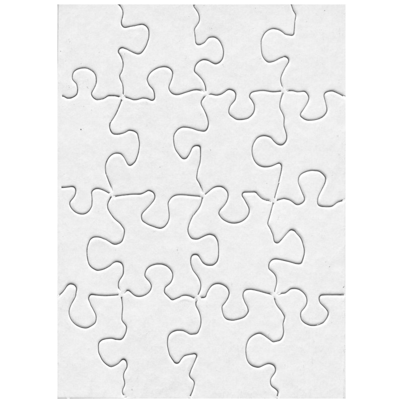 Compoz A Puzzle 4X5.5In Rect 16Pc