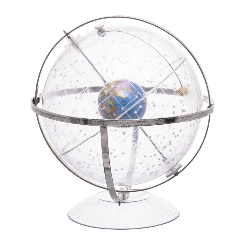 Celestial Globe With Meridian Ring