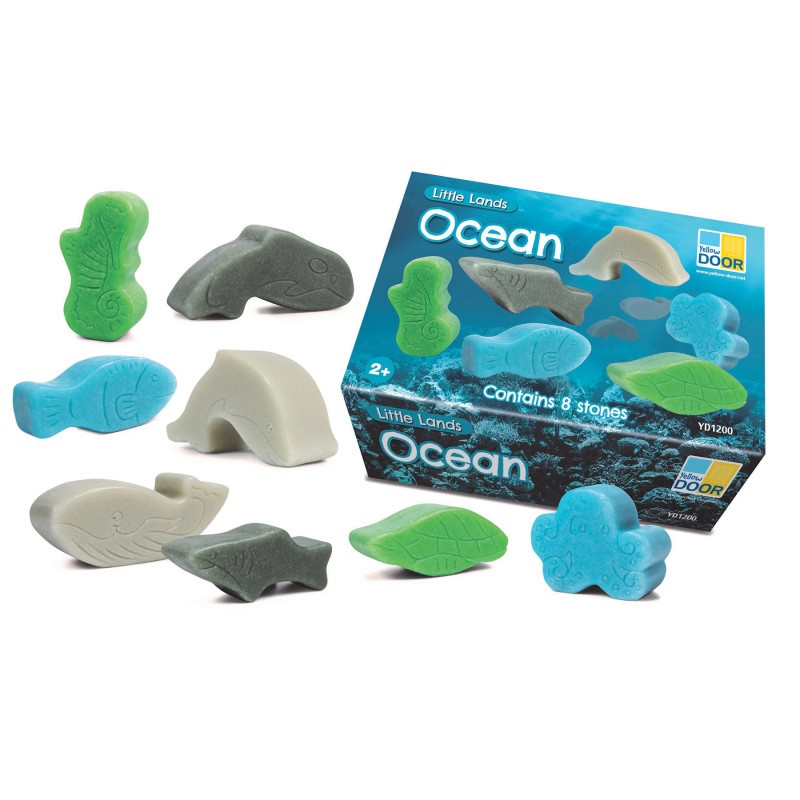 Ocean Little Lands Tactile Stones