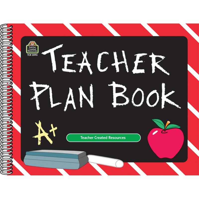 Teacher Plan Book Chalkboard