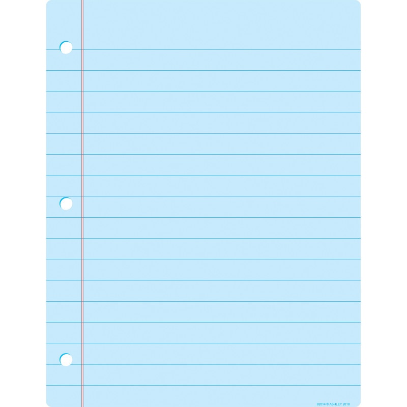 Smart Poly Chart Notebook Paper Blu Dry-Erase Surface