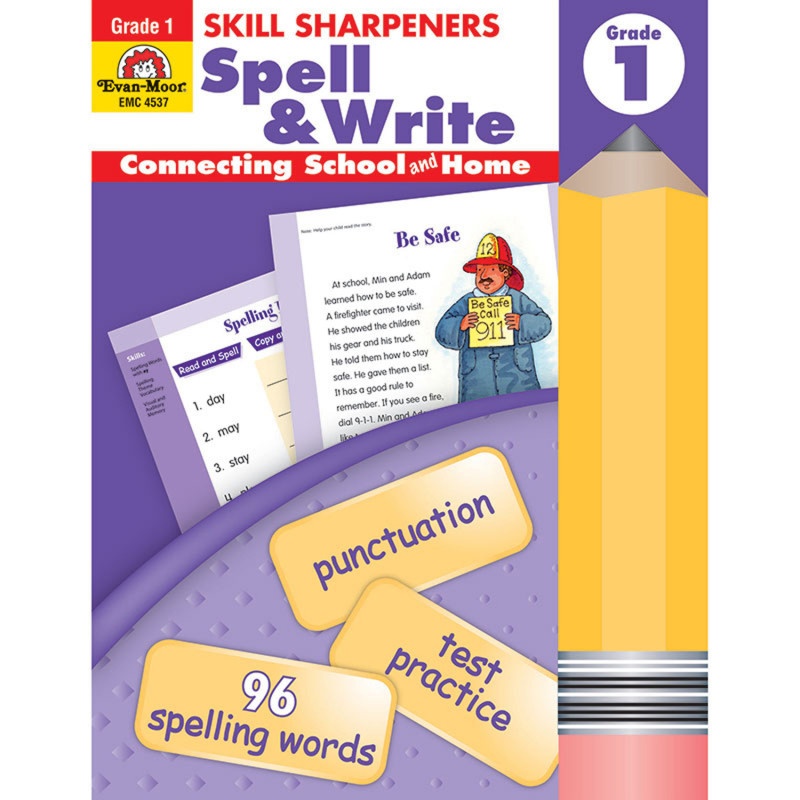 Skill Sharpeners Spell & Write Gr 1